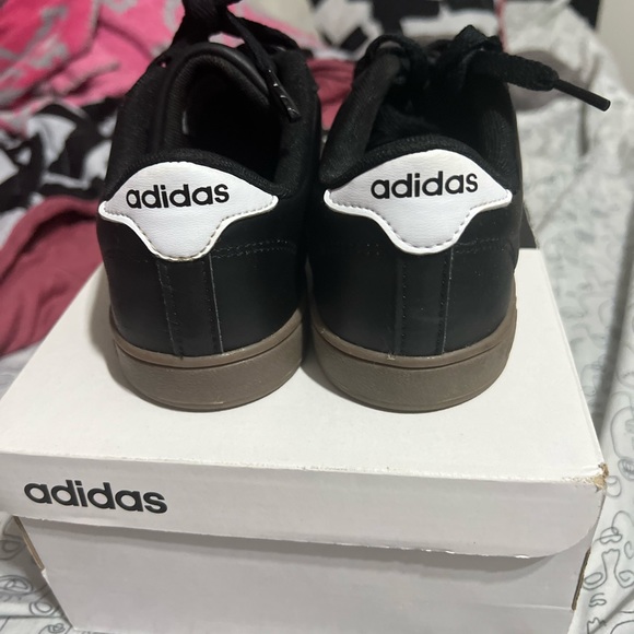 Adidas Baseline Kids Black/white size 4 US - Picture 3 of 7
